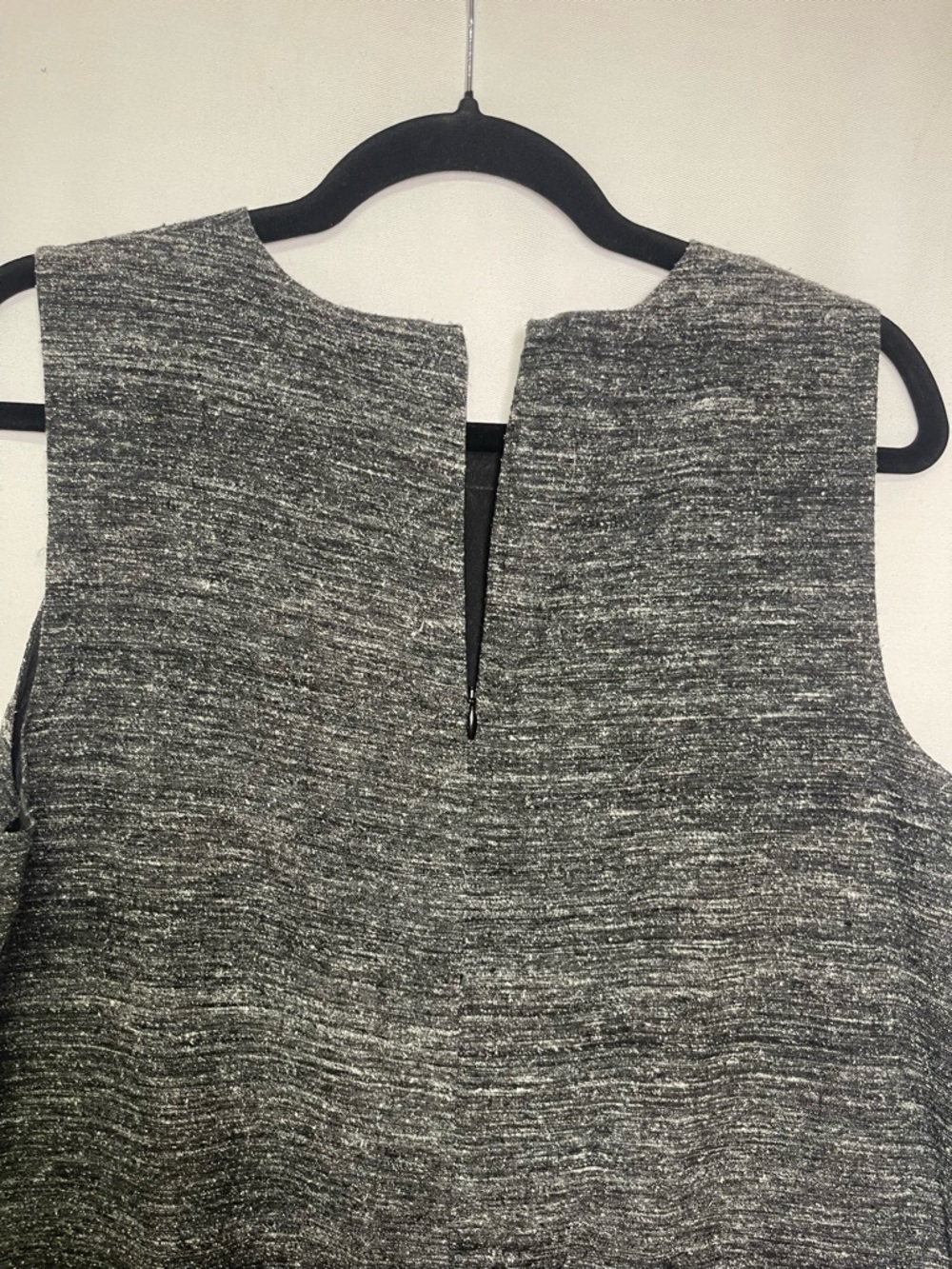 Eileen Fisher Gray Sleeveless Dress - Picture 7 of 12